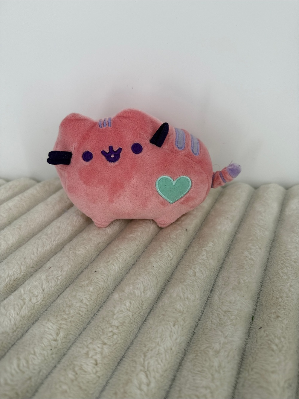 Pusheen Cat Pastel Pink Heart Plush 6”